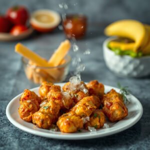 Jiló Grelhado com Alho na Air Fryer