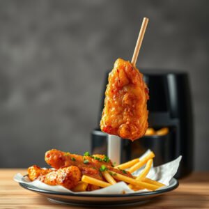 Lombo Agridoce na Air Fryer com Toque Brasileiro