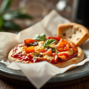 Mini Pizza na Air Fryer Tropical