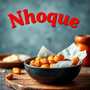 Nhoque Assado na Air Fryer com Toque de Queijo