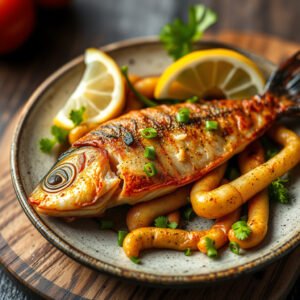Peixe Empanado Crocante na Air Fryer