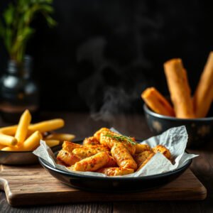 Tilápia Crocante na Air Fryer com Crosta de Ervas