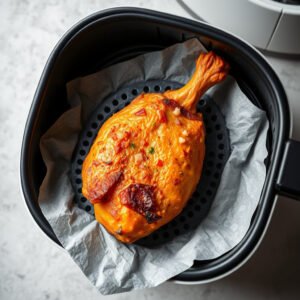 Empanado de Frango Crocante na Air Fryer