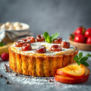 Torta de maçã na Air Fryer do Sabor Tropical