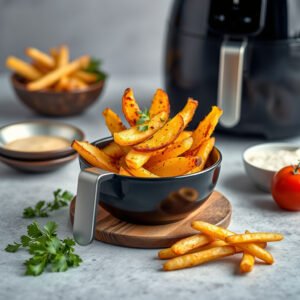 Batata Frita na Air Fryer Crocante
