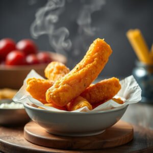 Quibe com Queijo na Air Fryer Delicioso