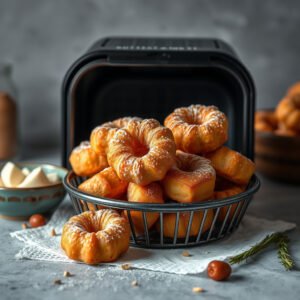 Rosquinhas Doces na Air Fryer da Vovó