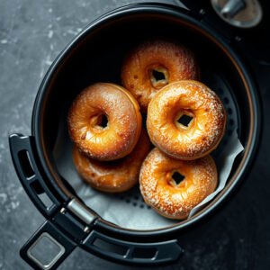 Donuts Assados na Air Fryer com Toque Brasileiro