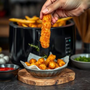 Torresmo Pururuca na Air Fryer Crocante